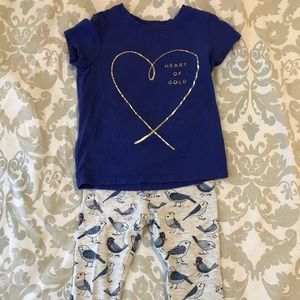 Twitterpated Pants + Tee Outfit from H&M Old Navy